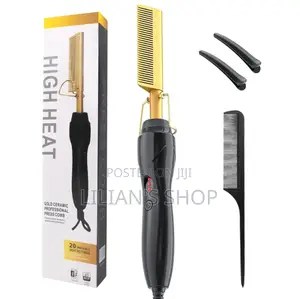 Professional Electric Press Hair Comb
