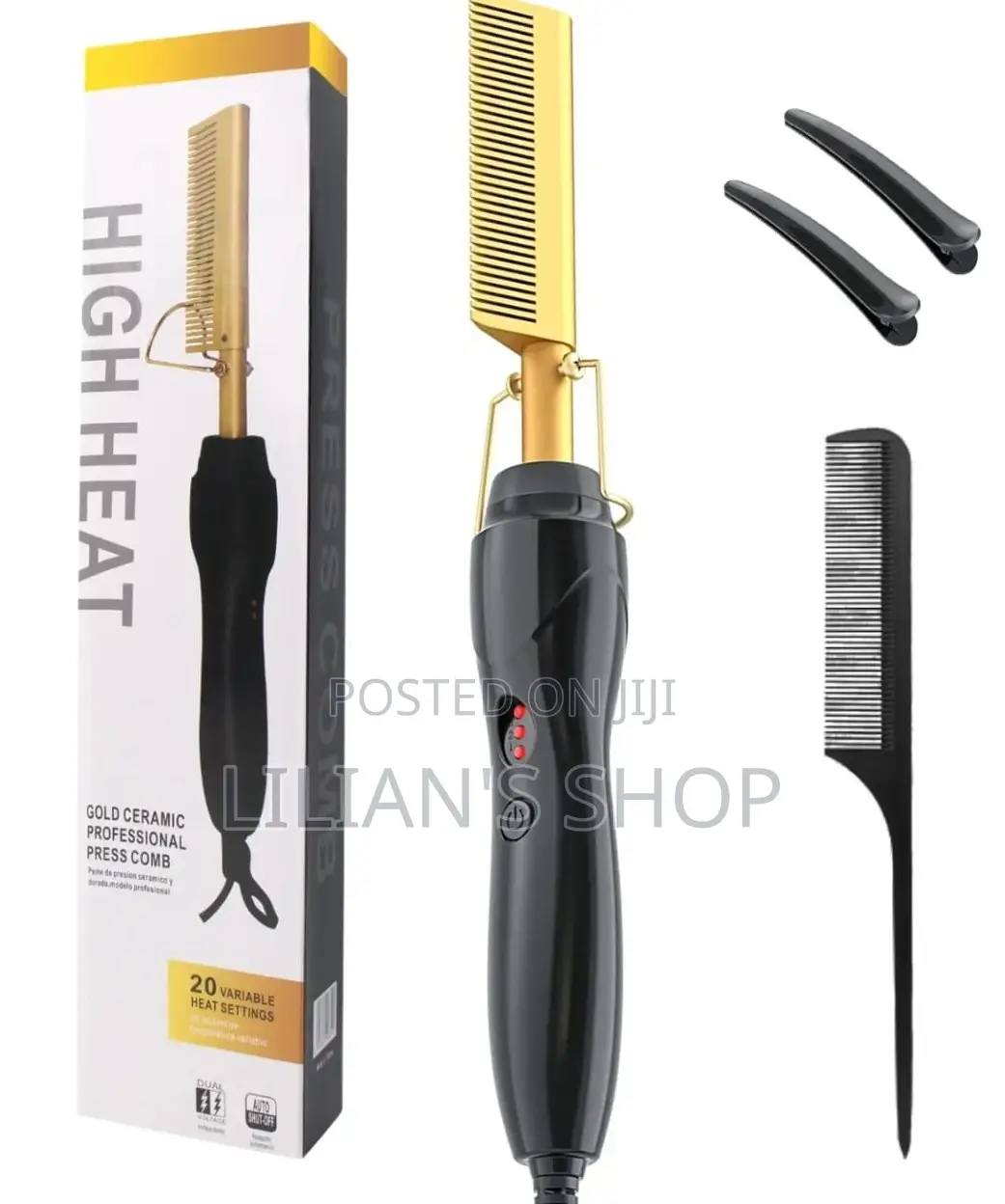 Professional Electric Press Hair Comb