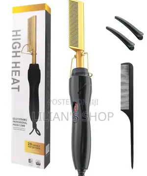 Professional Electric Press Hair Comb