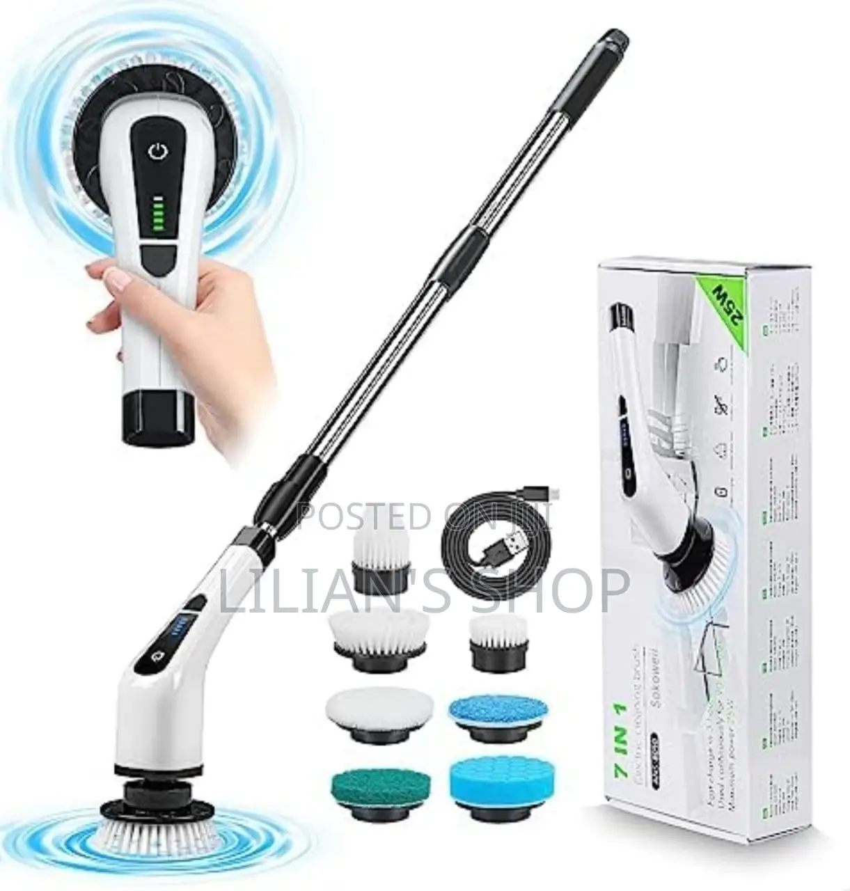 Wireless Electric Cleaning Brush
