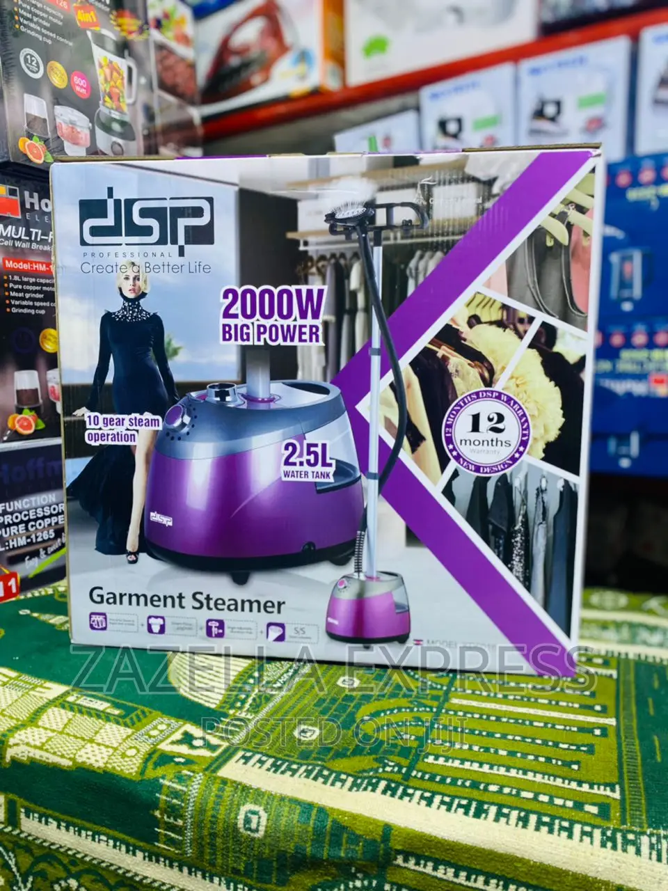 DSP 2.5L Garment Steamer