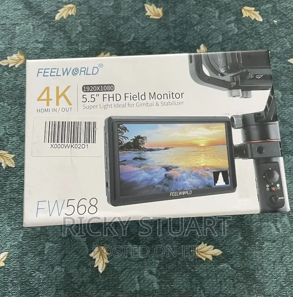 FEELWORLD FW568 V3 6 Inch DSLR Camera Field Monitor