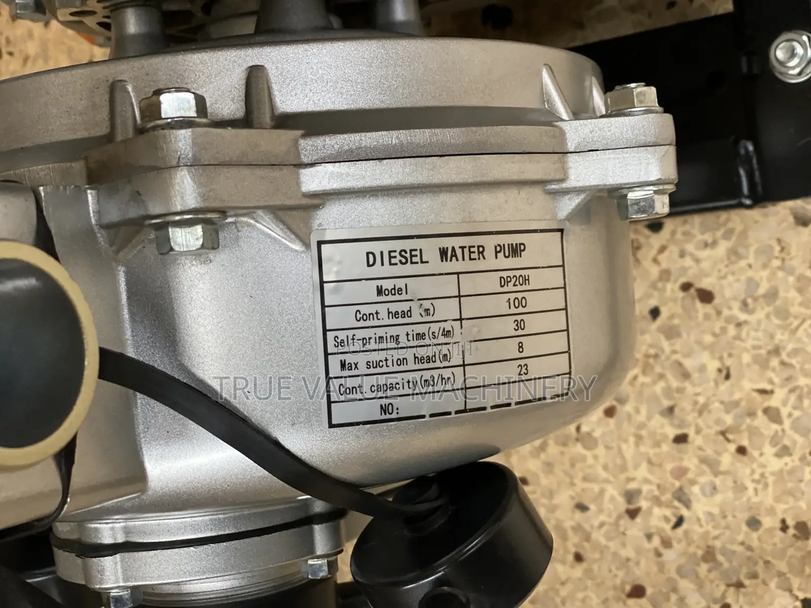 High Pressure Diesel Water Pump