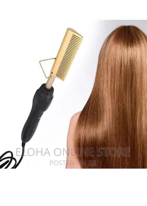Electric Hot Comb/Hair Straightener