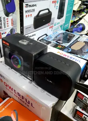 Portable Wireless Speaker With Extra Bass.