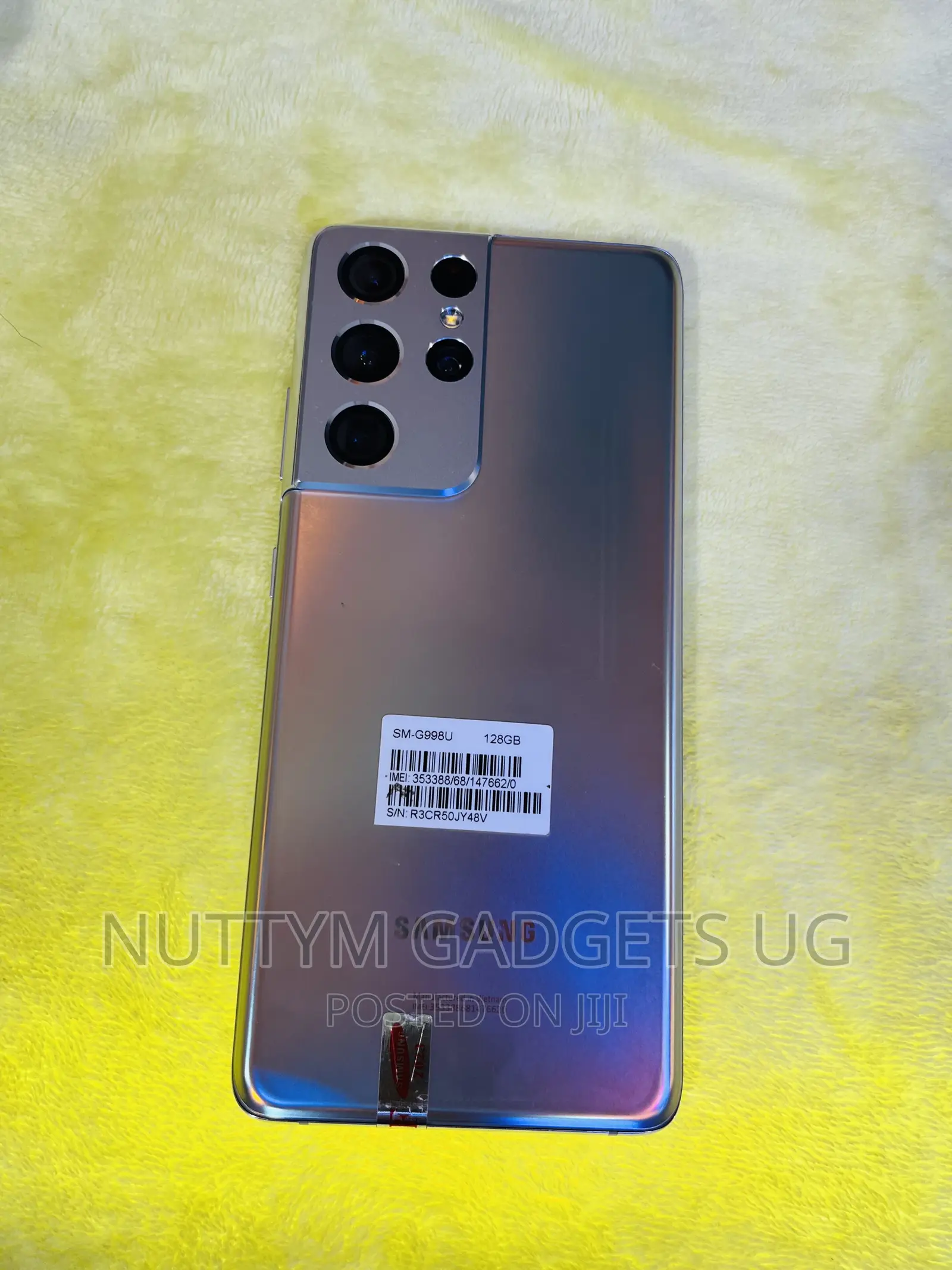 Samsung Galaxy S21 Ultra 5G 128 GB Silver