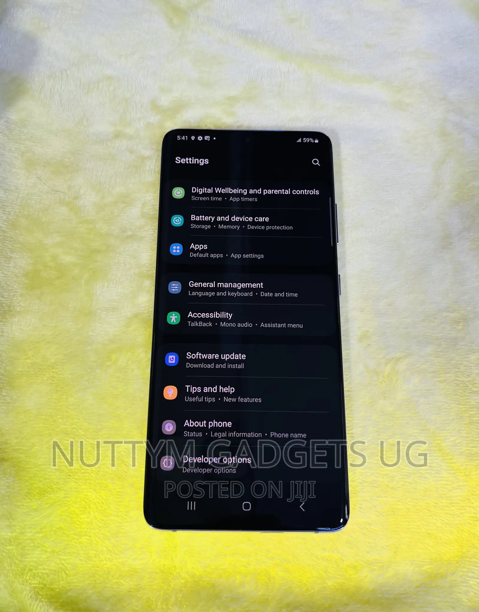 Samsung Galaxy S21 Ultra 5G 128 GB Silver