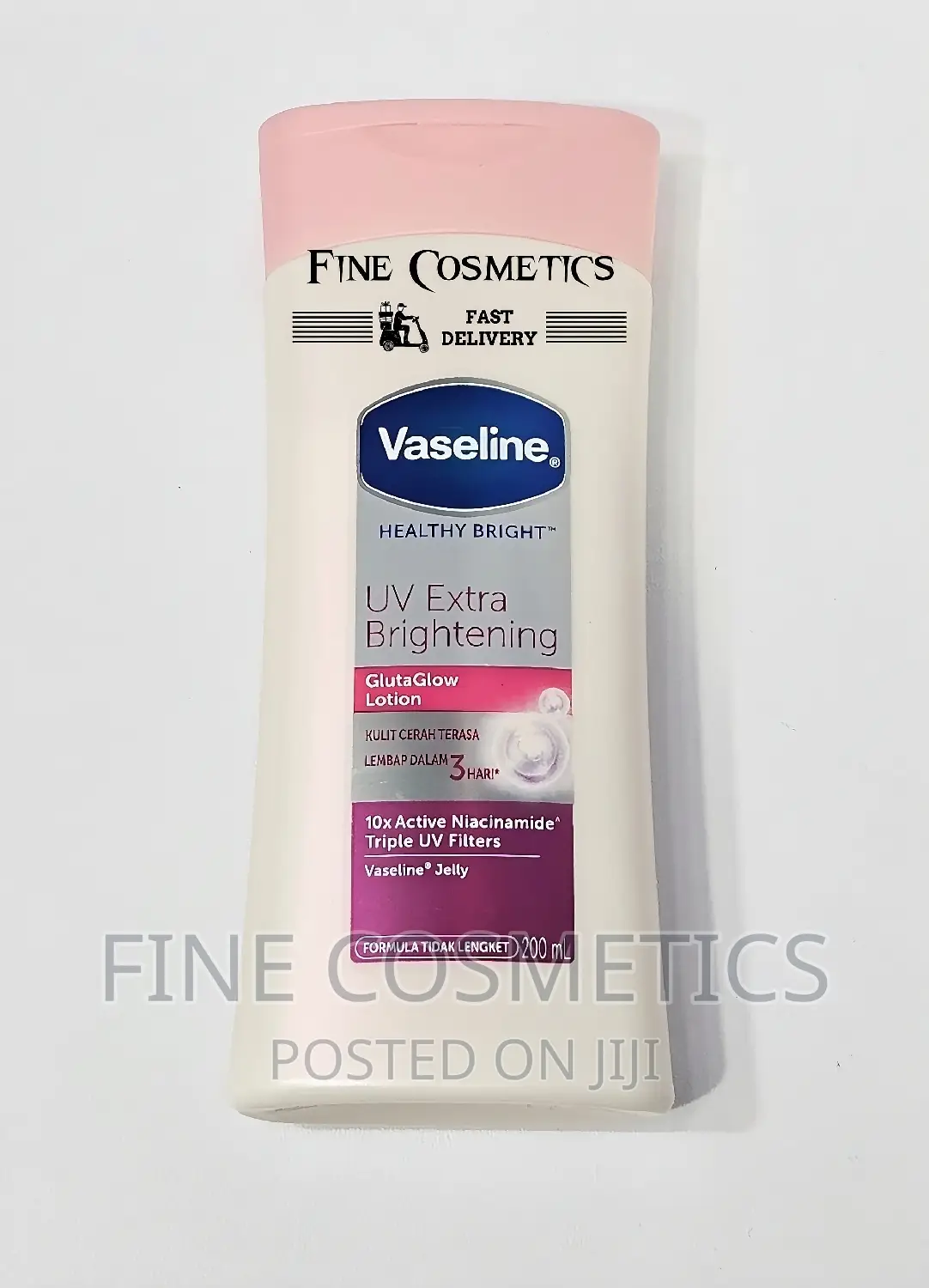 1PC Vaseline Healthy Bright UV Light Gluta Glow Lotion 200ml
