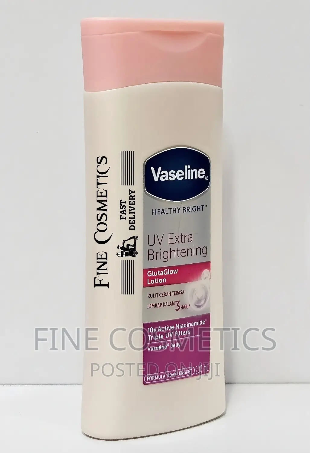 1PC Vaseline Healthy Bright UV Light Gluta Glow Lotion 200ml