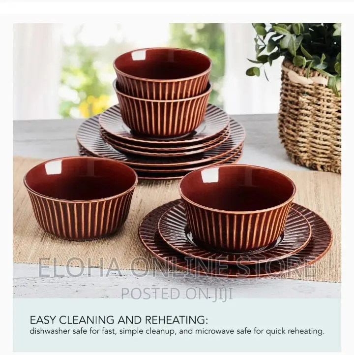 18 Pieces Dinner Set