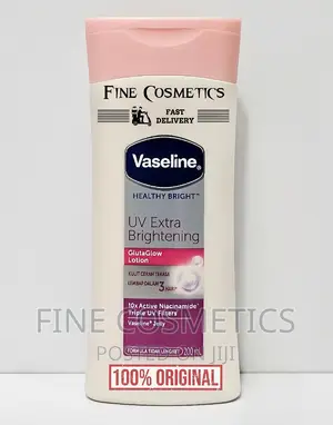 1pc Vaseline Healthy Bright Uv Light Gluta Glow Lotion 200ml