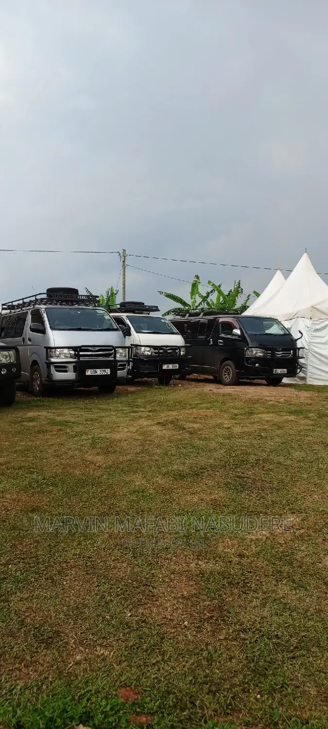 Toyota Hiace Vans for Private Hire.