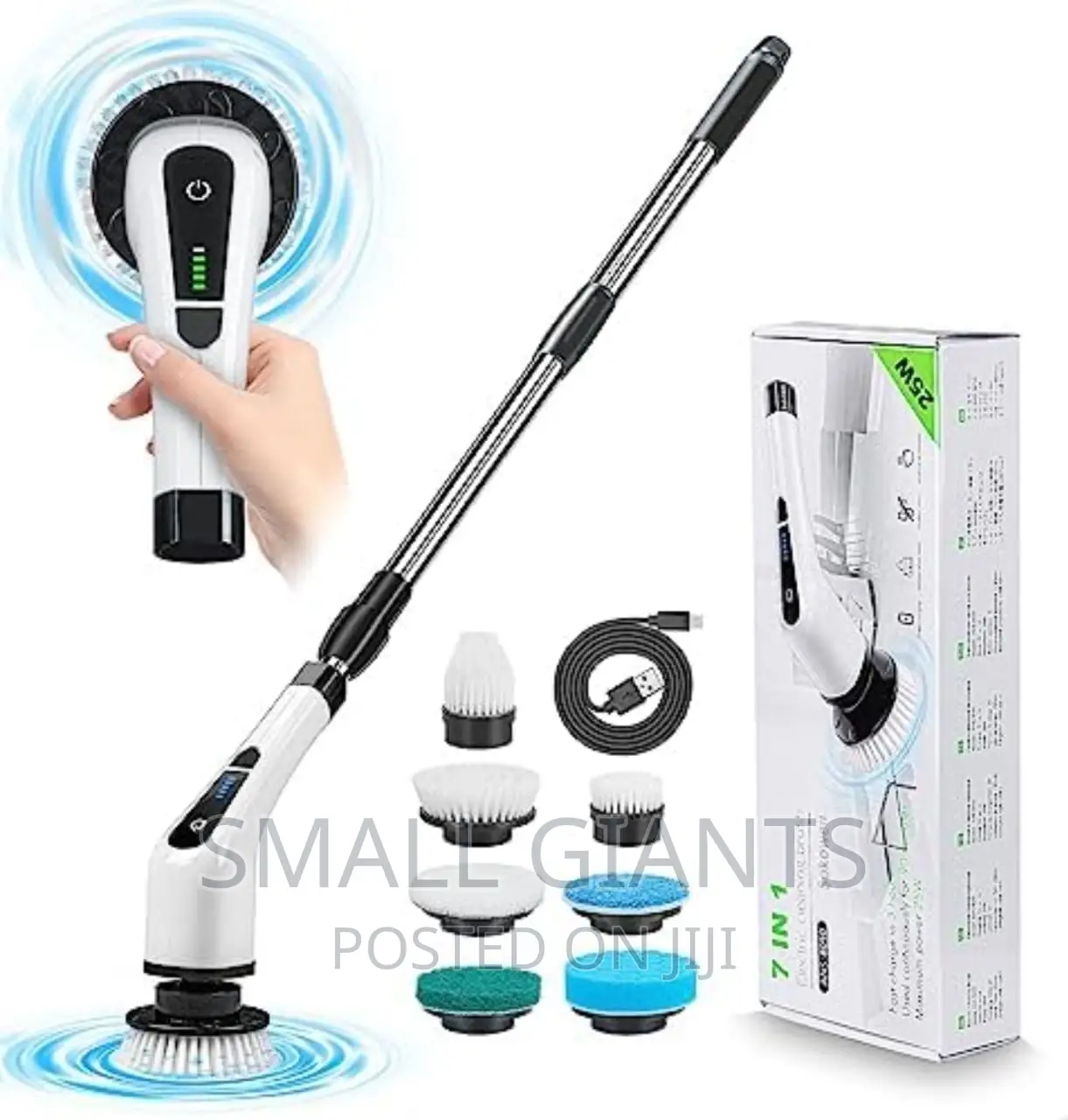 Pro 7 in 1 Electric Spin Scrubber