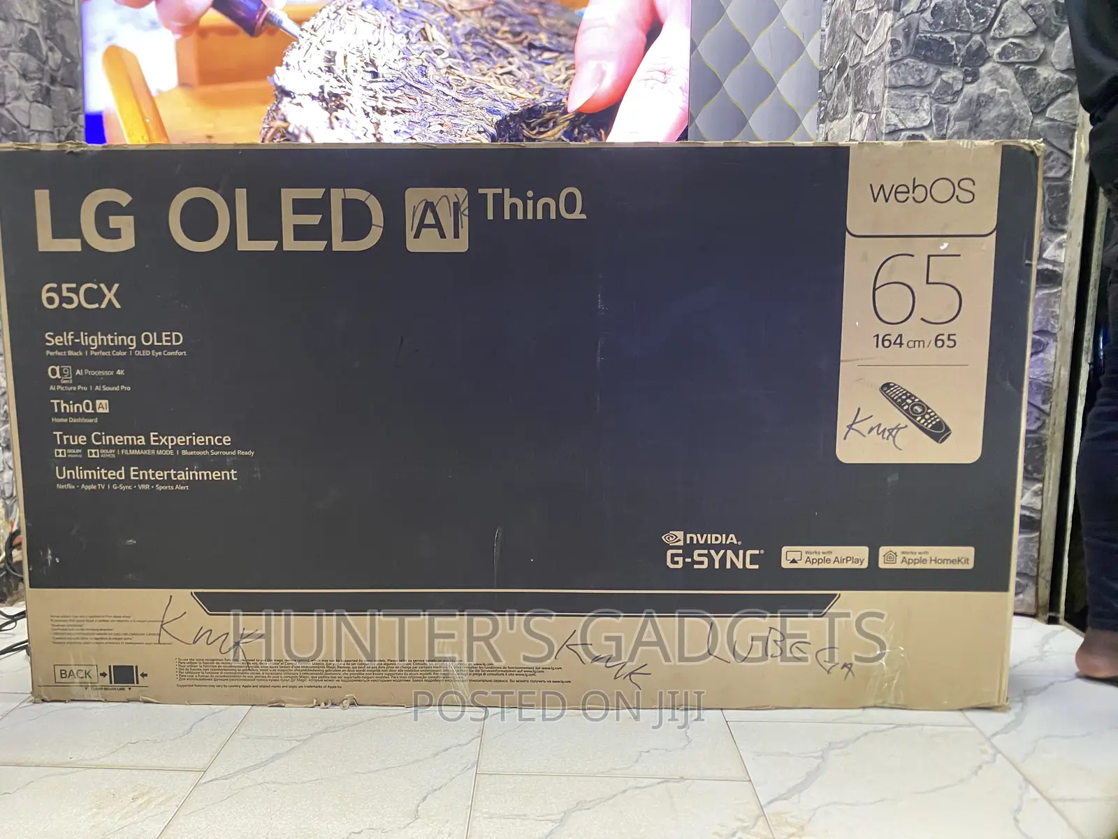 65 Inches Lg Oled Tv Cx Tv True Cinema Experience From USA