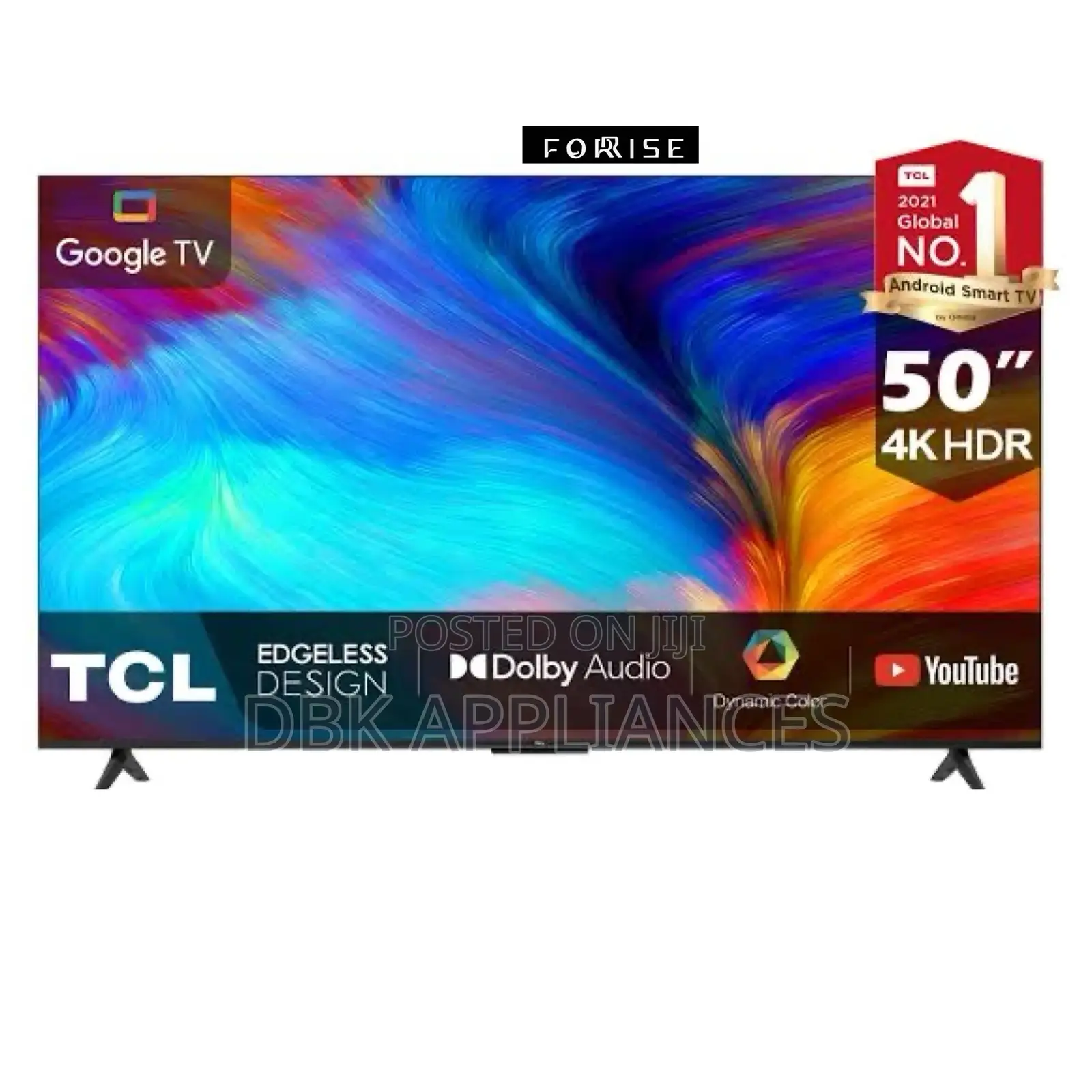 TCL 50inch Uhd Smart TVS Original With Warranty