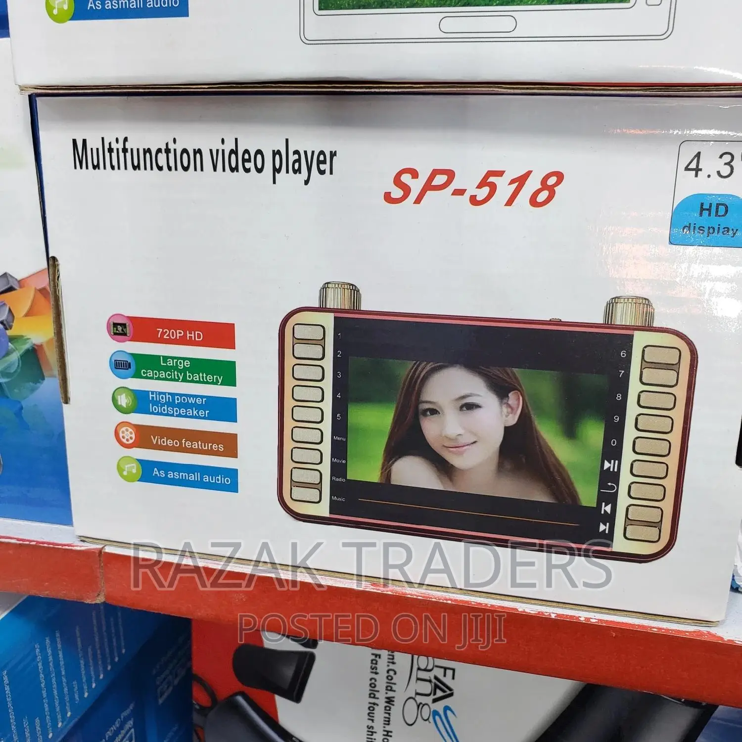 Mp4 Kids Learning Player 4.3 Inch Rechargeable Hd