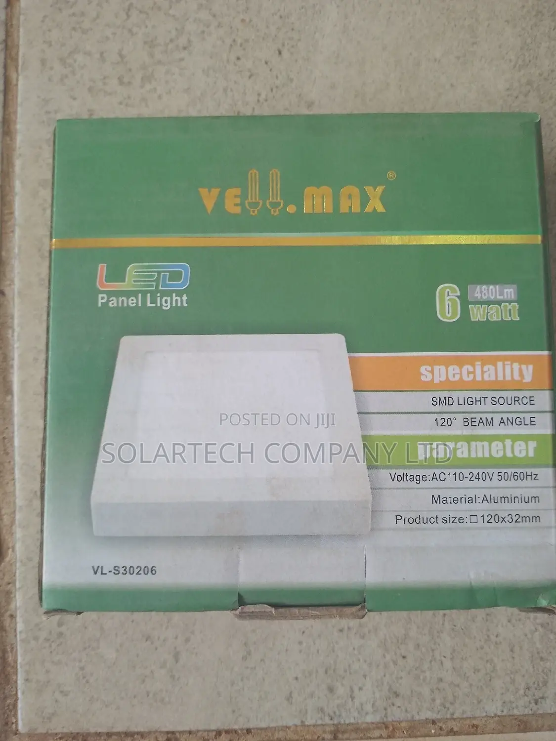 6w Vellmax Led Panel Lights