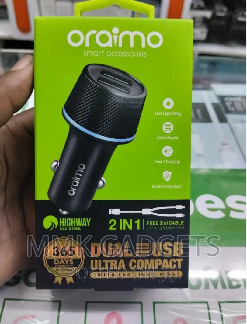 Oraimo Car Phone Charger