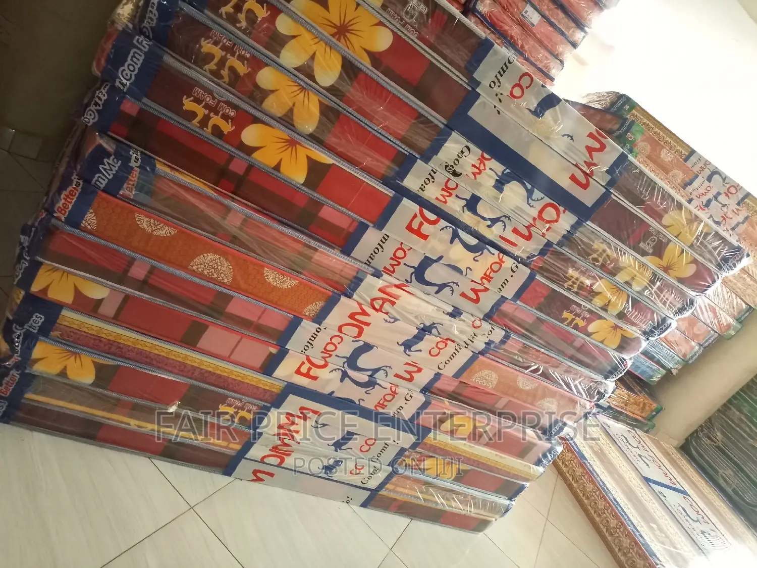 Quality Comfoam Mattresses 3*6 By4 Inche Sealed Cover