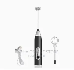 2 In 1 Rechargeable Milk Frother And Egg Beater