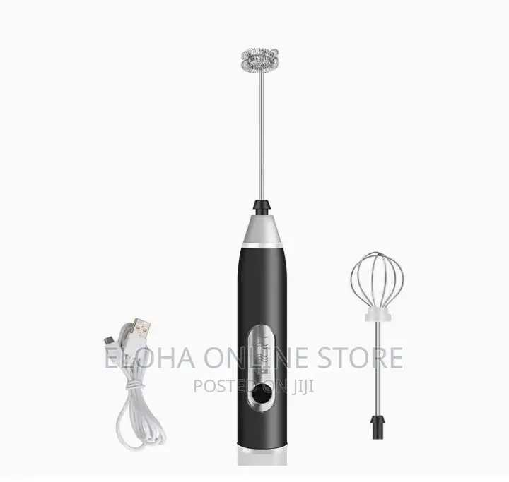 2 In 1 Rechargeable Milk Frother And Egg Beater