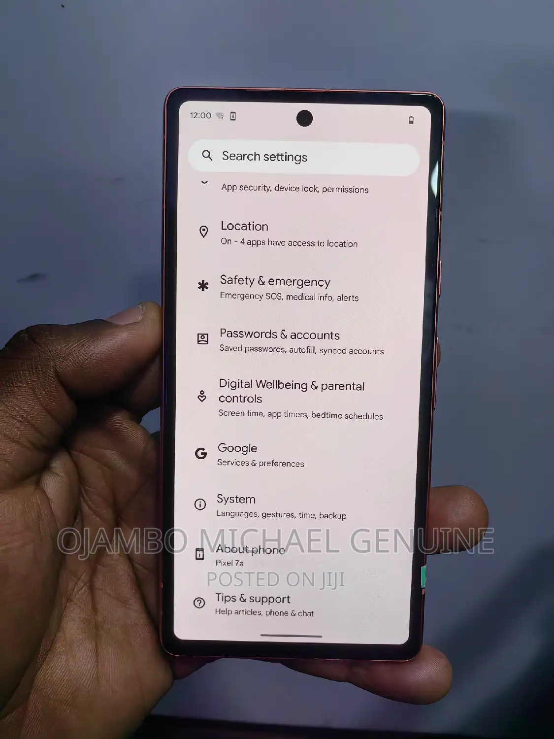 Google Pixel 7a 128 GB Pink