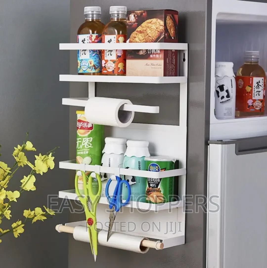 Fridge Storage Rack Magnetic Suction Hangers
