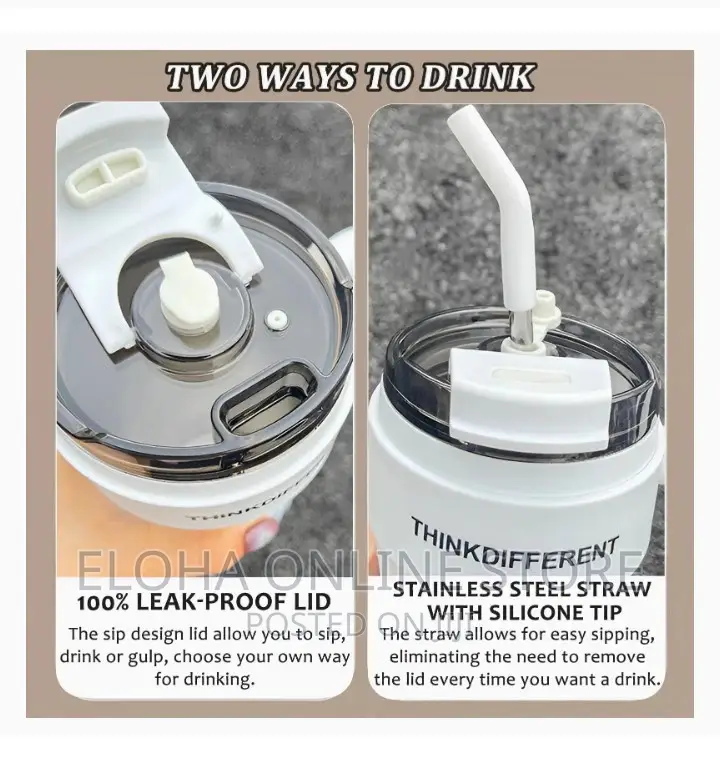 Flask Mug With Handle