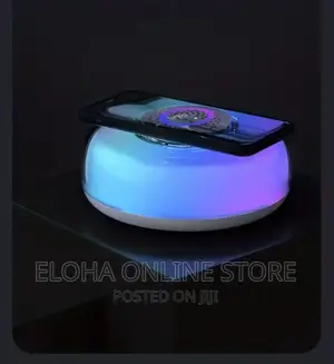 LED Colorful Night Light And Wireless Charger