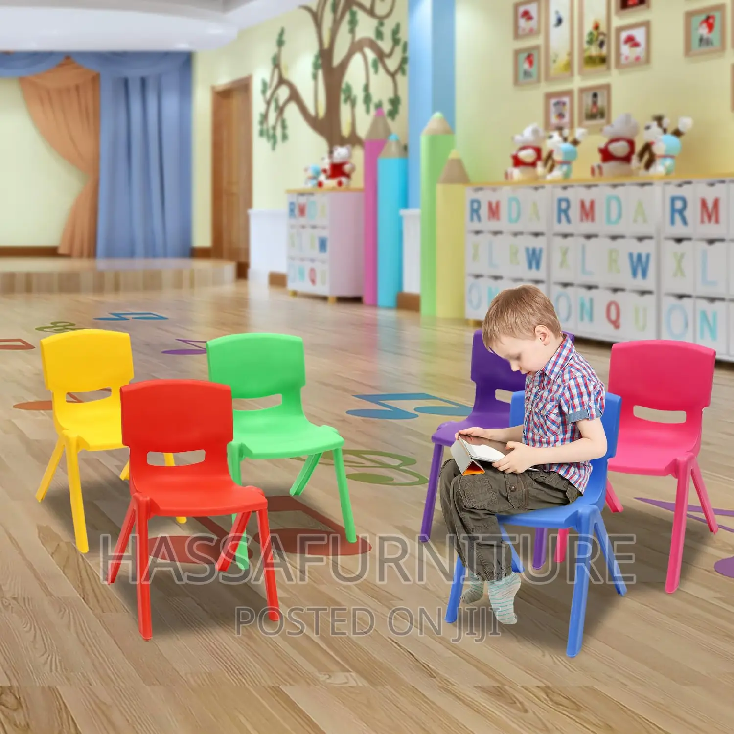 Kindergarten Plastic Chairs
