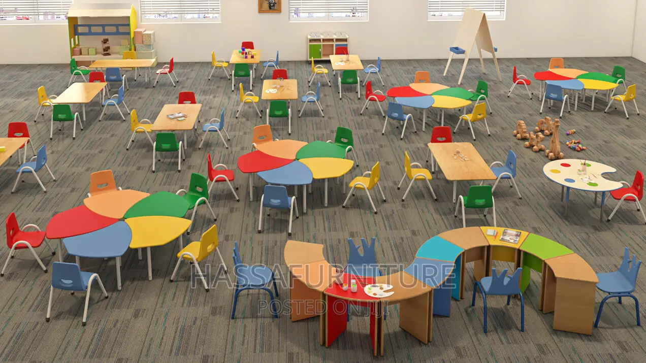 Kindergarten Reading Table and Chairs