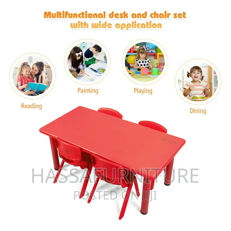 Kindergarten Reading Table and Chairs