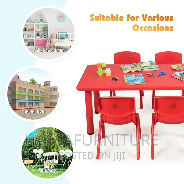 Rectangular Kindergarten Table