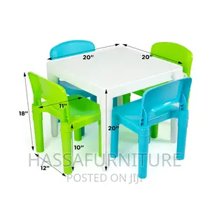 Simple Kindergarten Tables and Chairs