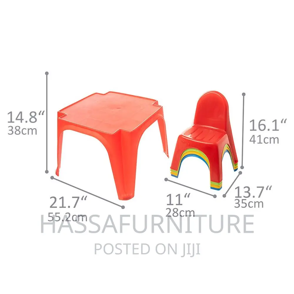 Simple Kindergarten Tables and Chairs