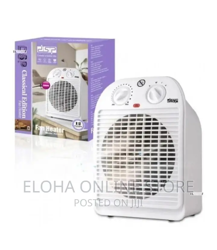 DSP 2000W Home Electric Fan Heater Mini Fan