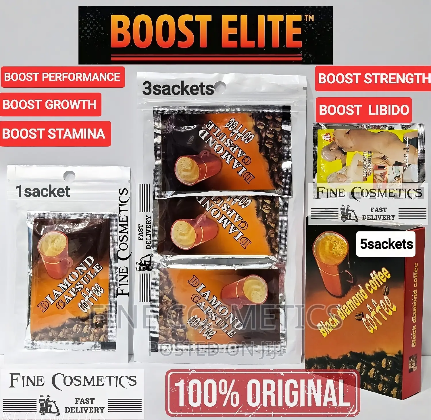 Black Diamond Coffee Penis Enlargement + Male Sex Stimulant