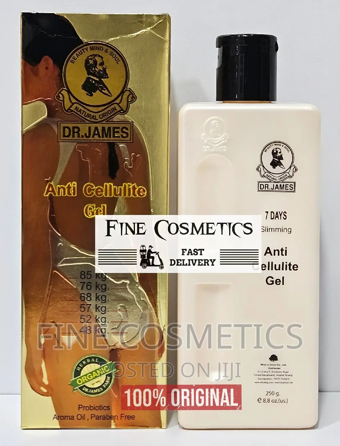 Dr James 7 Days Slimming Gel Fat Targeted Fast Burning Gel