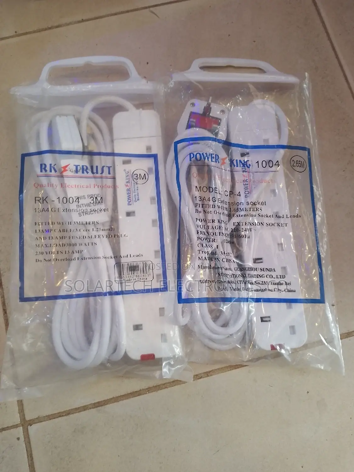 Original Power King Extension Socket