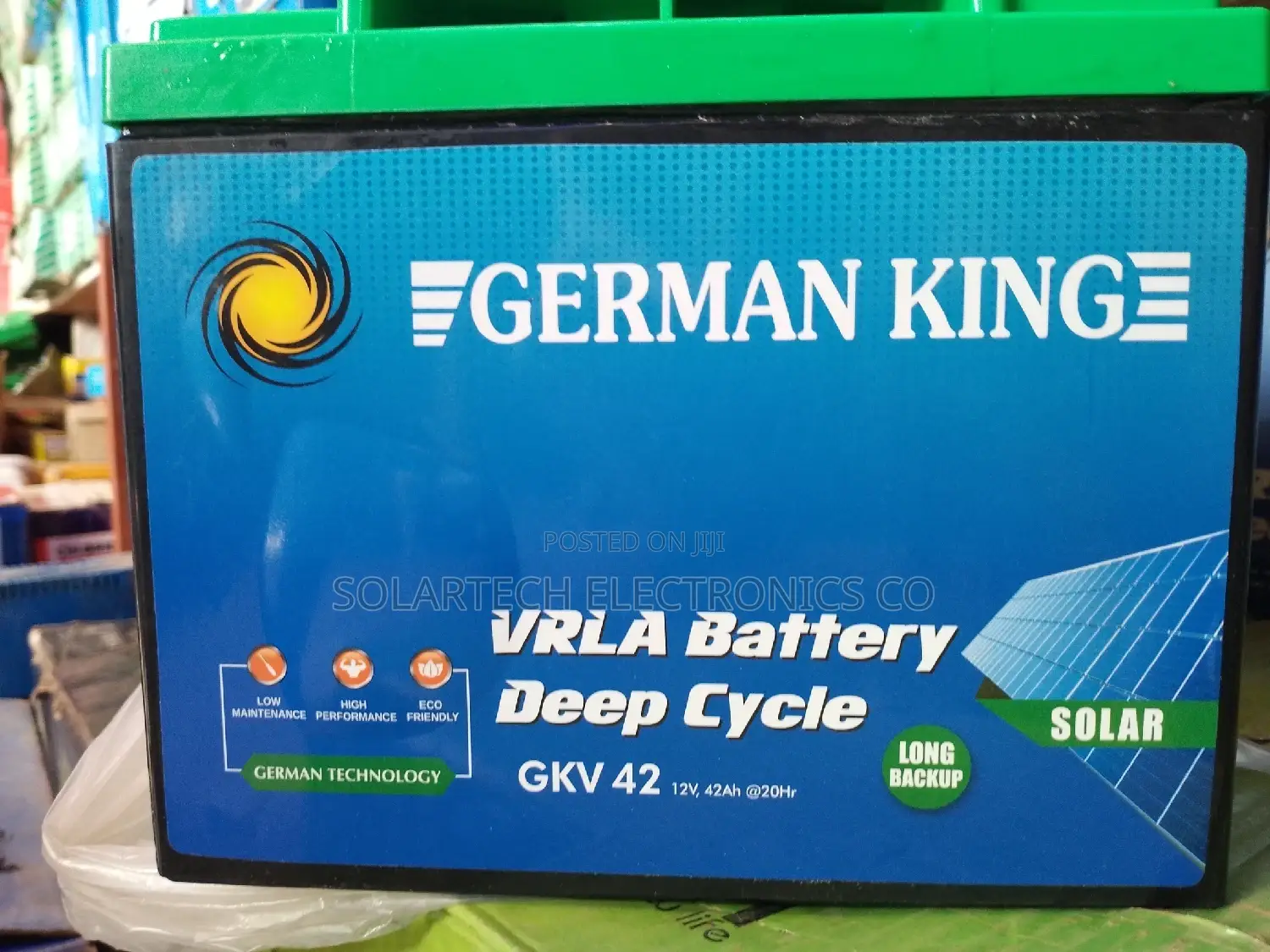 50AH German King VRLA Battery