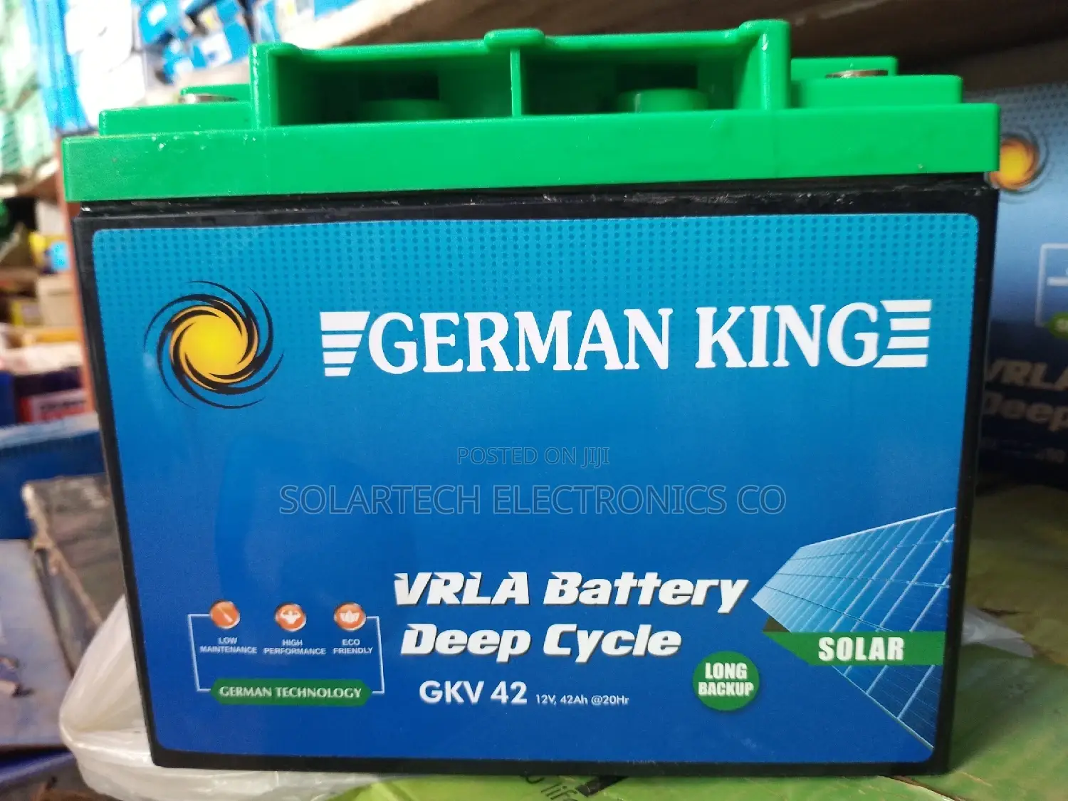 50AH German King VRLA Battery