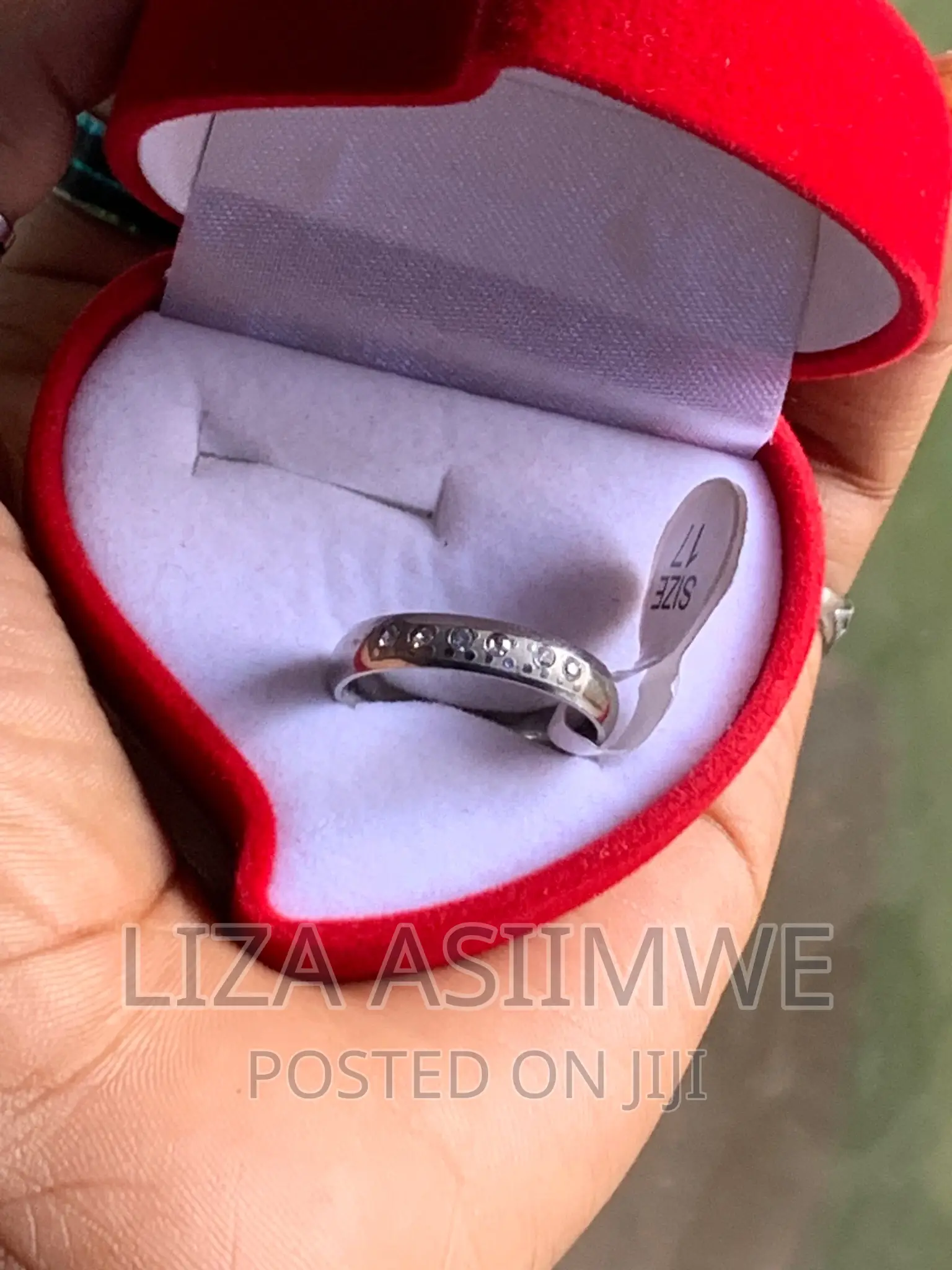 Simple Promise Ring Available Only in Size 7 (17)