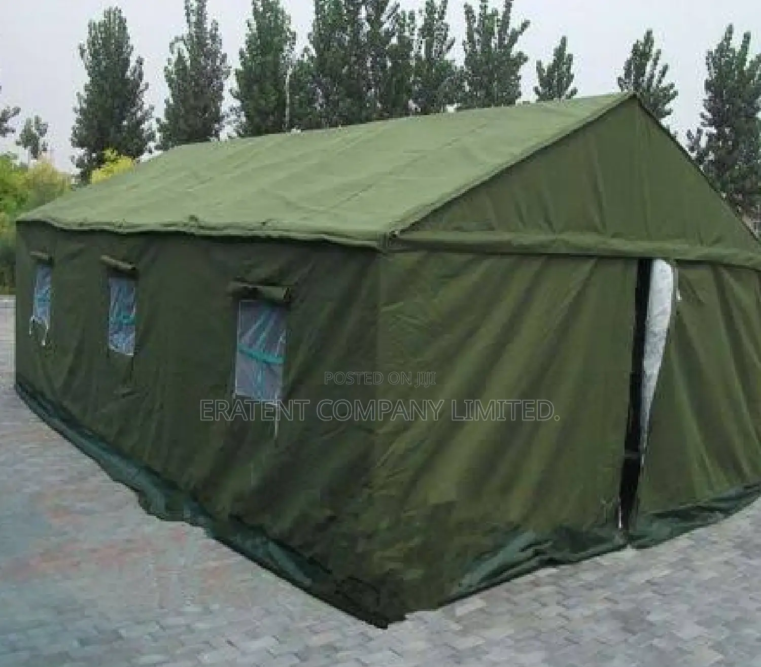 Military Cottoncanvas Camping Tent