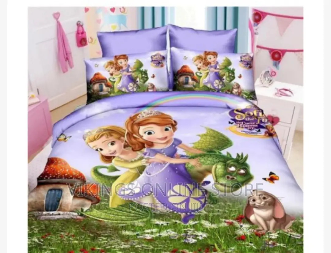 Sofia and Amber Kids Duvet
