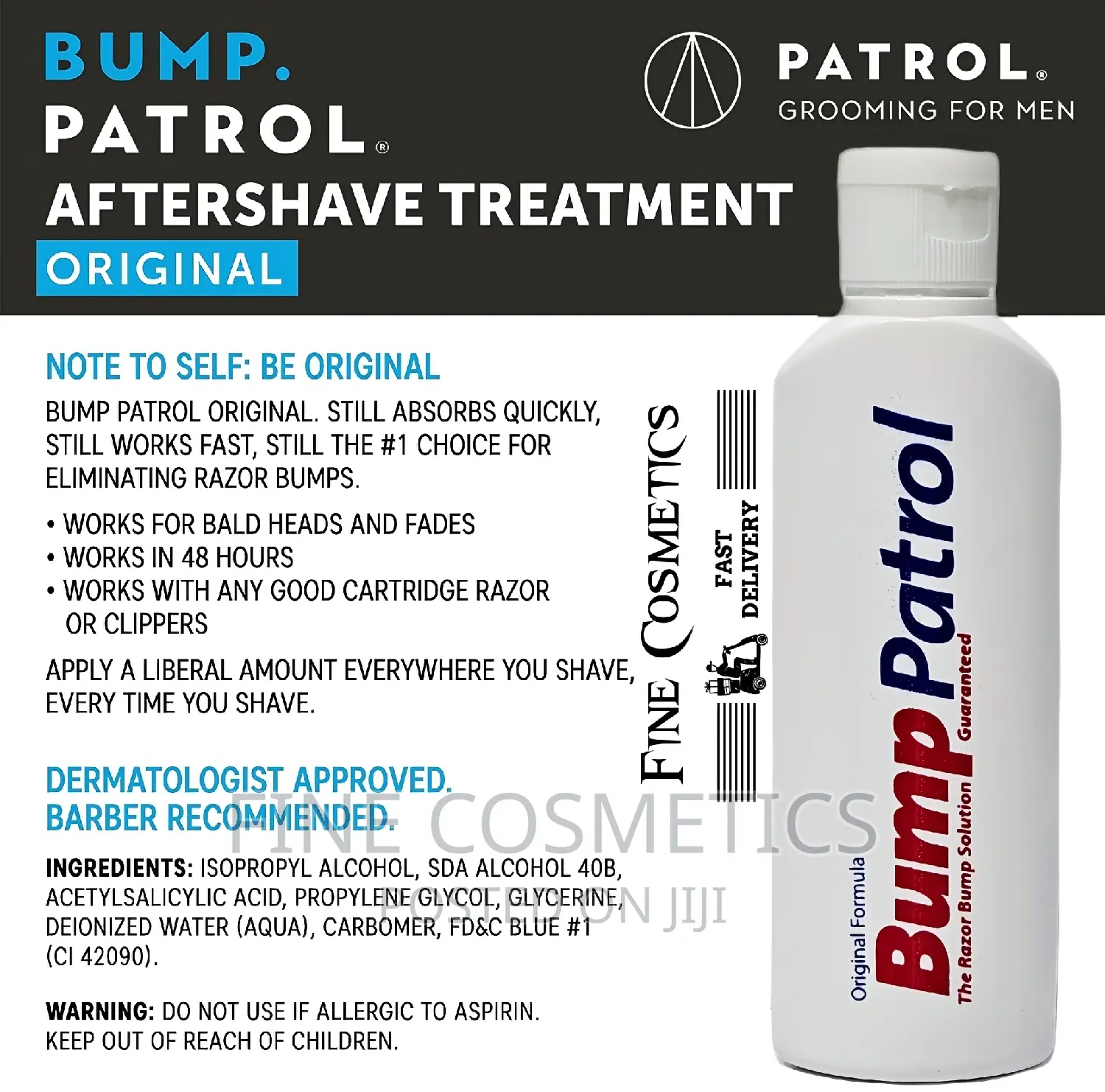 Bump Patrol After Shave Razor Bumps Treatment Ingrown Hair