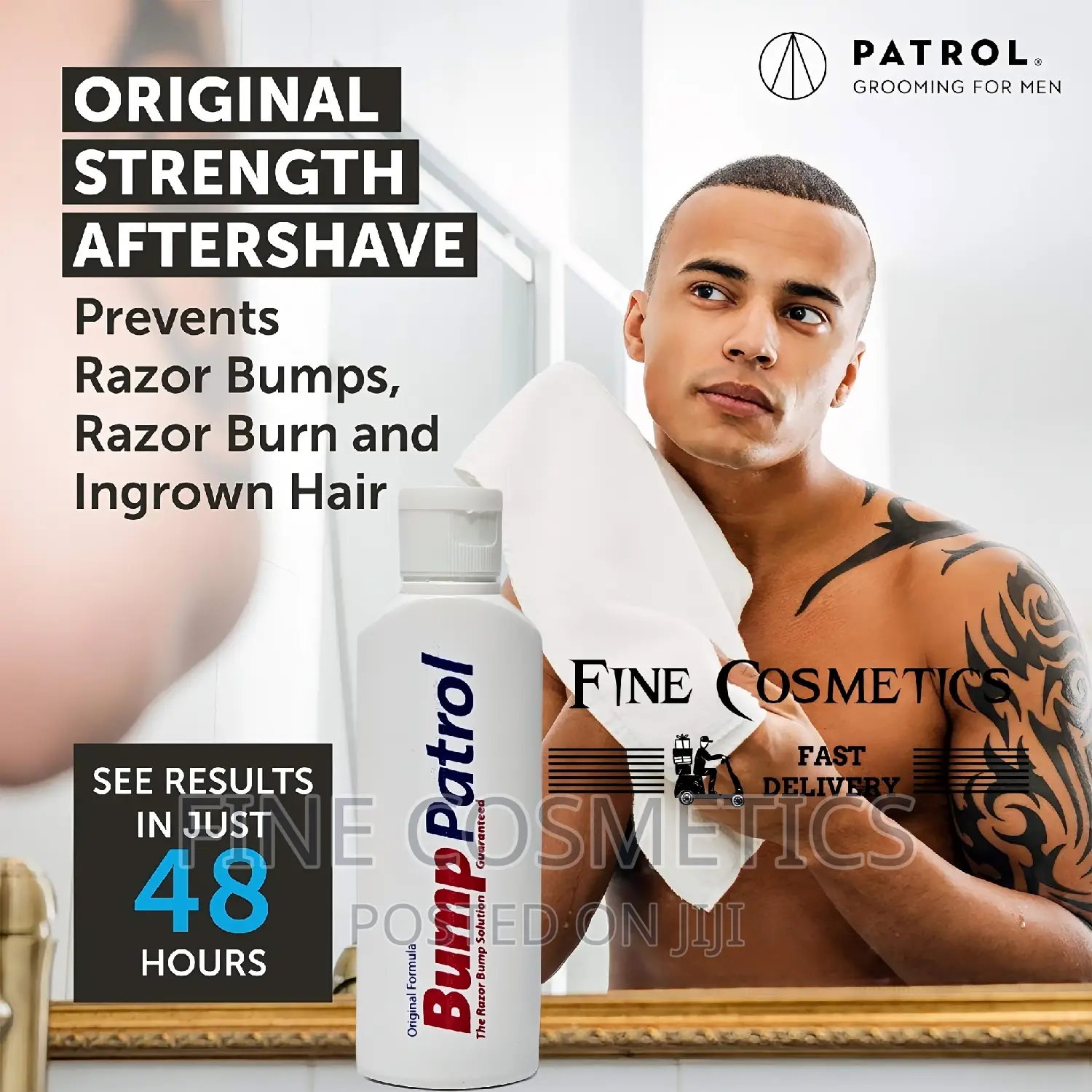 Bump Patrol After Shave Razor Bumps Treatment Ingrown Hair