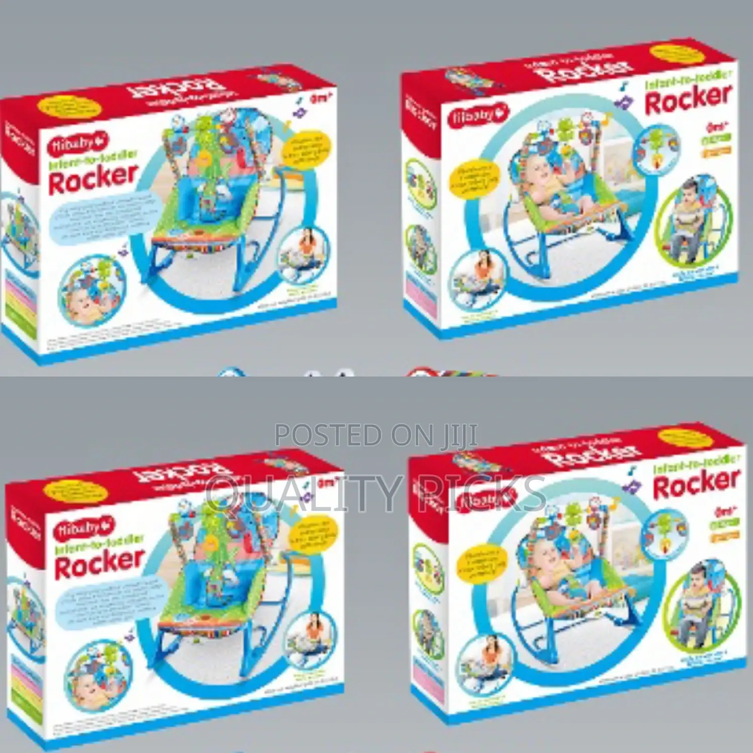 Inflatable Baby Rocker Swing