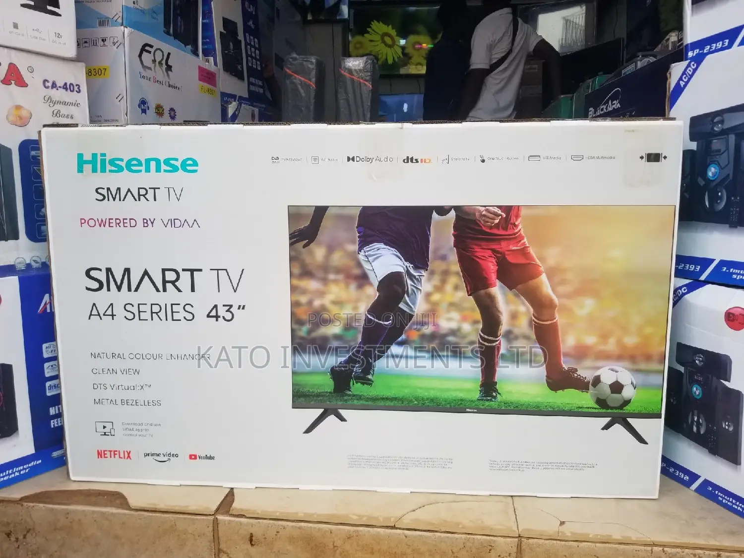 Hisense 43 Inches Frameless