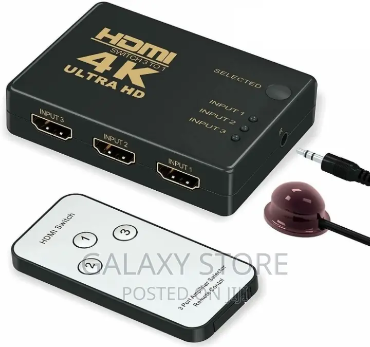Hdmi Switch 3 in 1 Out Hdmi Switch Selector With Remote