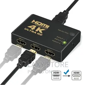 Hdmi Switch 3 in 1 Out Hdmi Switch Selector With Remote